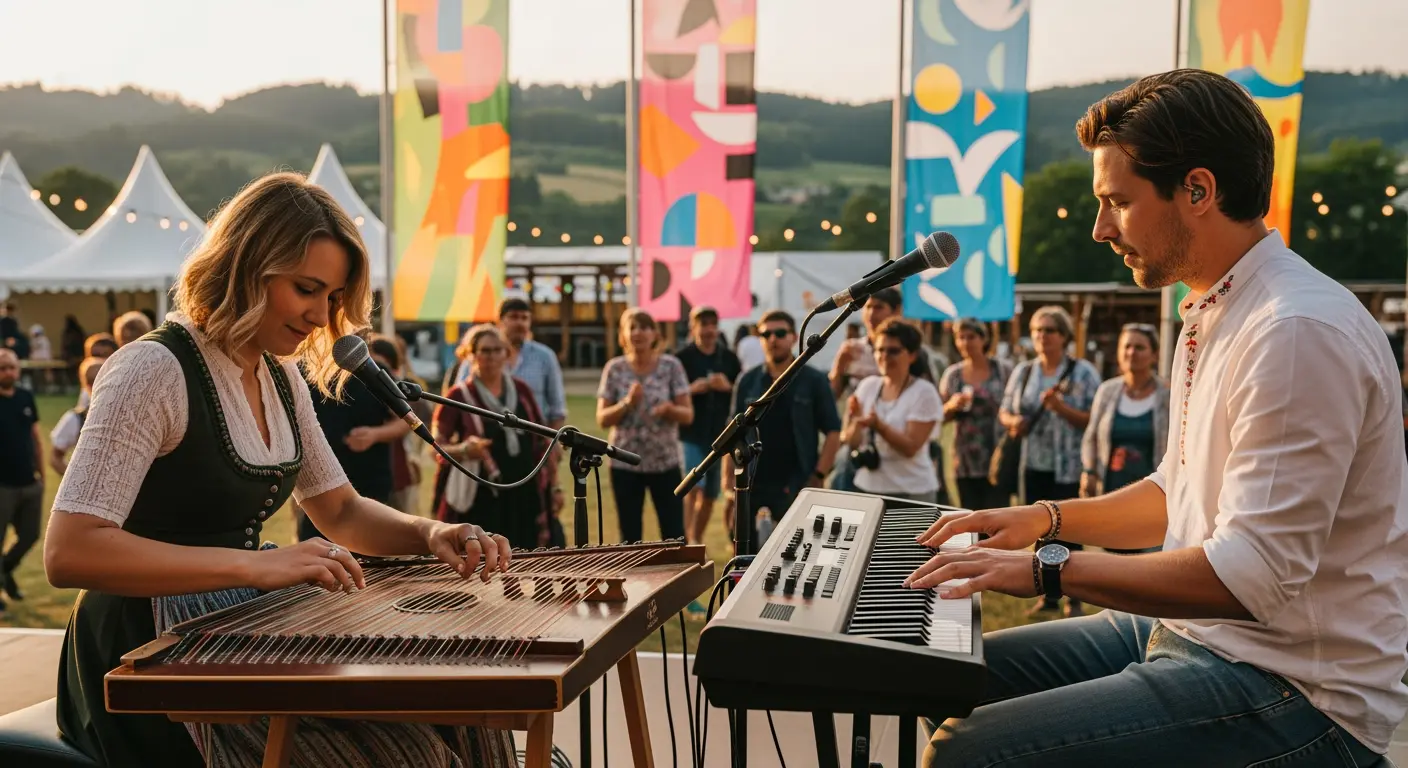 Welche aktuellen Festivals in Bayern fördern experimentelle Volksmusik und Genre-Fusion?