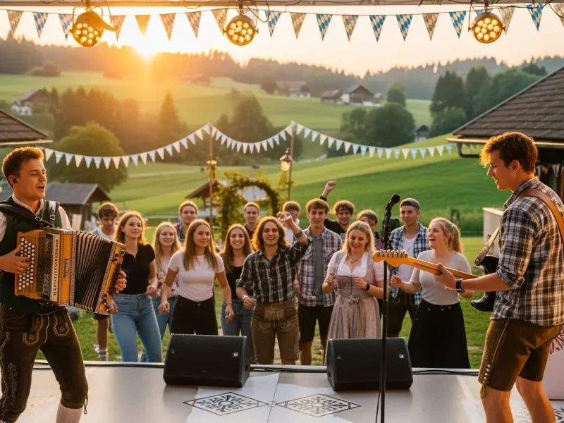 Können Musikfestivals in ländlichen Regionen Bayerns die Jugend für Volksmusik zurückgewinnen?