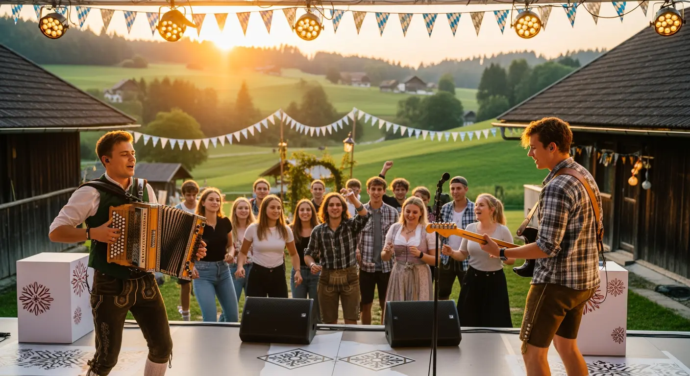 Können Musikfestivals in ländlichen Regionen Bayerns die Jugend für Volksmusik zurückgewinnen?