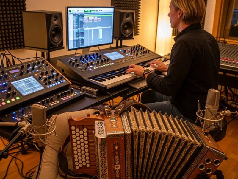 Steirische Harmonika meets Synthesizer: Welche technischen Herausforderungen gibt es?