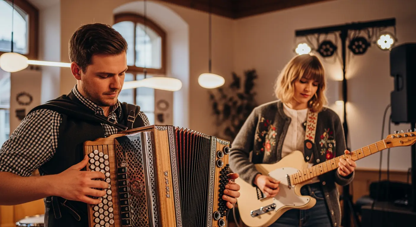Zwischen Akkordeon-Melodien und Indie-Gitarren: Wie verschmelzen Folk-Traditionen mit Pop-Strukturen?